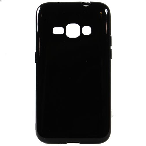 Mobiparts Essential TPU Case Black Samsung Galaxy J1 (2016)