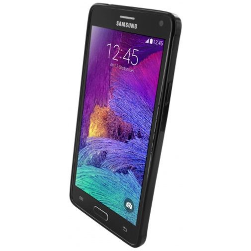 Mobiparts Essential TPU Case Black Samsung Galaxy Note 4
