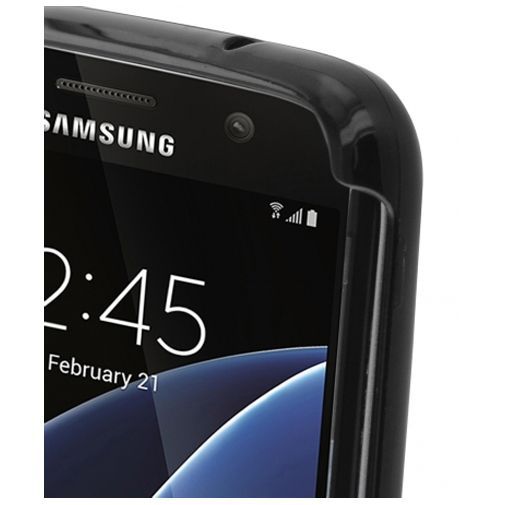 Mobiparts Essential TPU Case Black Samsung Galaxy S7 Edge