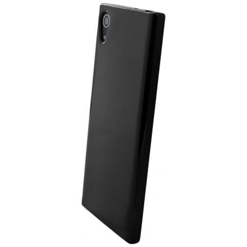 Mobiparts Essential TPU Case Black Sony Xperia XA1