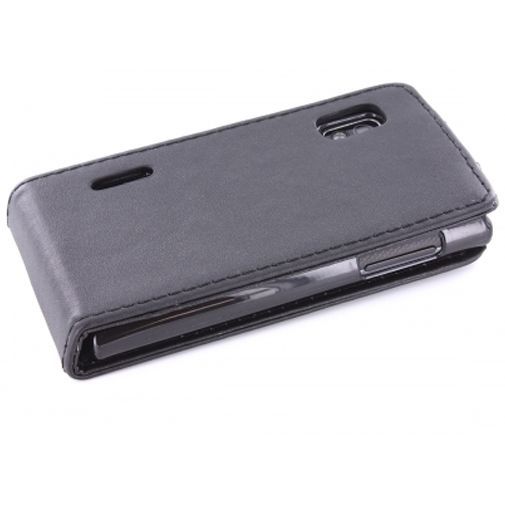 Mobiparts PU Flip Case LG Optimus L5 Black