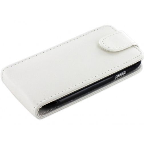 Mobiparts PU Flip Case Samsung i8190 Galaxy S3 Mini (VE) White