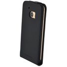 Mobiparts Premium Flip Case Black HTC 10 (Lifestyle)