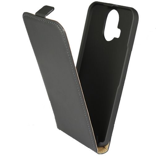Mobiparts Premium Flip Case Black HTC One M9 Plus