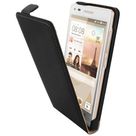 Mobiparts Premium Flip Case Black Huawei Ascend G6 4G
