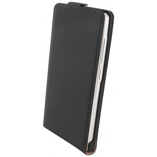 Mobiparts Premium Flip Case Black Huawei Ascend G6