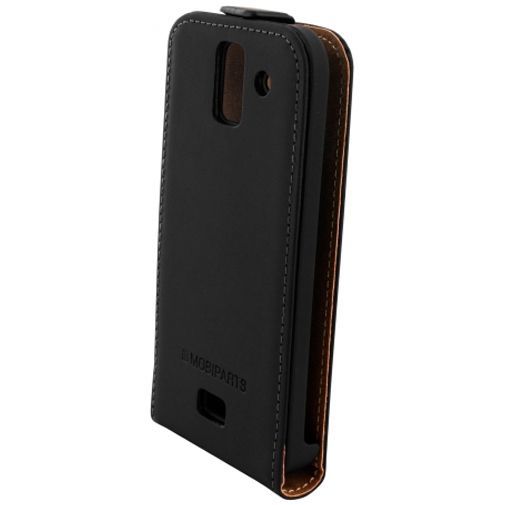 Mobiparts Premium Flip Case Black Huawei Y360