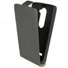 Mobiparts Premium Flip Case Black LG Leon