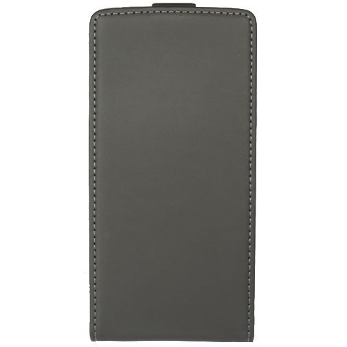 Mobiparts Premium Flip Case Black LG Spirit