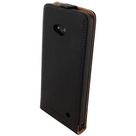 Mobiparts Premium Flip Case Black Microsoft Lumia 640 4G