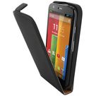 Mobiparts Premium Flip Case Black Motorola Moto G