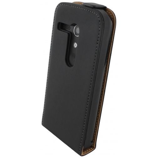 Mobiparts Premium Flip Case Black Motorola Moto G