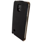Mobiparts Premium Flip Case Black Samsung Galaxy Note 4