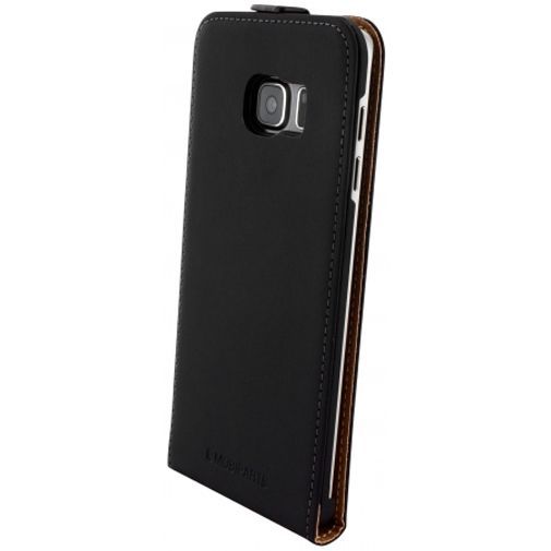 Mobiparts Premium Flip Case Black Samsung Galaxy S6 Edge Plus