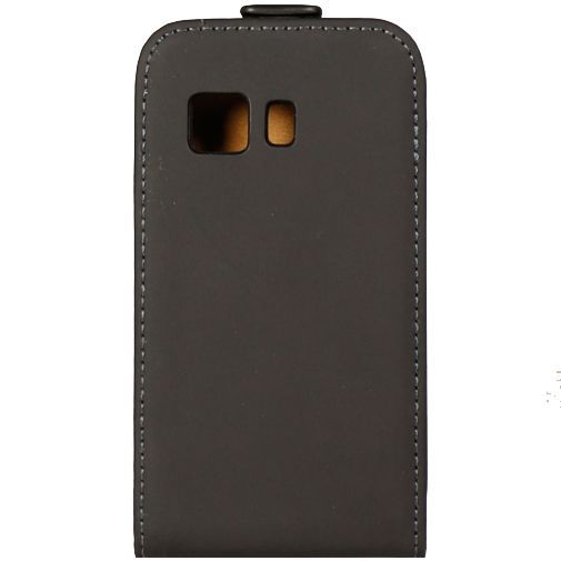 Mobiparts Premium Flip Case Black Samsung Galaxy Young 2