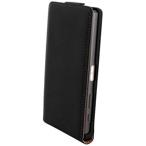 Mobiparts Premium Flip Case Black Sony Xperia Z5 Compact