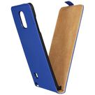 Mobiparts Premium Flip Case Blue Samsung Galaxy Note 4