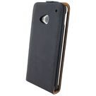 Mobiparts Premium Flip Case HTC One Black