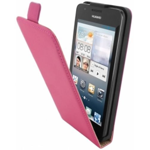 Mobiparts Premium Flip Case Huawei Ascend G510 Pink