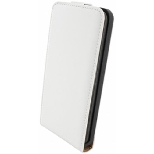 Mobiparts Premium Flip Case Huawei Ascend G510 White