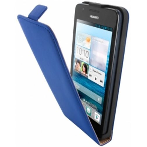 Mobiparts Premium Flip Case Huawei Ascend G525 Blue