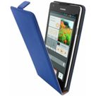Mobiparts Premium Flip Case Huawei Ascend G700 Blue