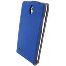 Mobiparts Premium Flip Case Huawei Ascend G700 Blue