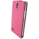Mobiparts Premium Flip Case Huawei Ascend G700 Pink