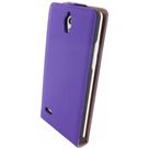 Mobiparts Premium Flip Case Huawei Ascend G700 Purple