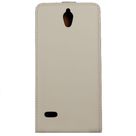 Mobiparts Premium Flip Case Huawei Ascend G700 White