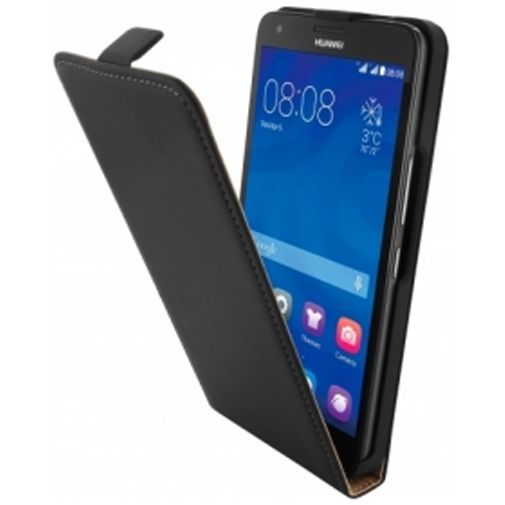 Mobiparts Premium Flip Case Huawei Ascend G750 Black