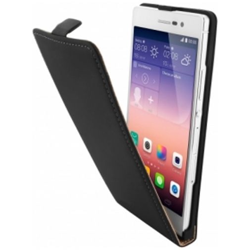 Mobiparts Premium Flip Case Huawei Ascend P7 Black