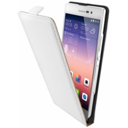 Mobiparts Premium Flip Case Huawei Ascend P7 White