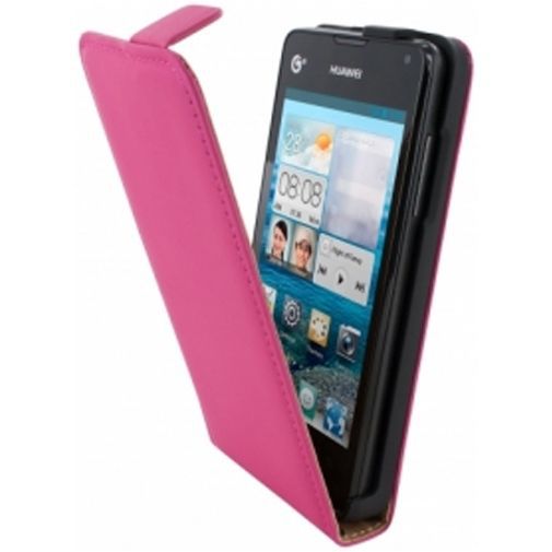 Mobiparts Premium Flip Case Huawei Ascend Y300 Pink