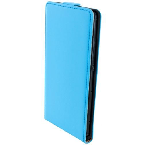 Mobiparts Premium Flip Case Light Blue Huawei P8