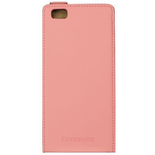 Mobiparts Premium Flip Case Peach Pink Huawei P8 Lite