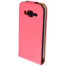 Mobiparts Premium Flip Case Peach Pink Samsung Galaxy Core Prime (VE)