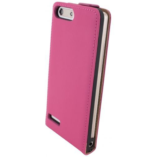 Mobiparts Premium Flip Case Pink Huawei Ascend G6 4G