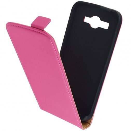 Mobiparts Premium Flip Case Pink Huawei Ascend Y540 Dual Sim