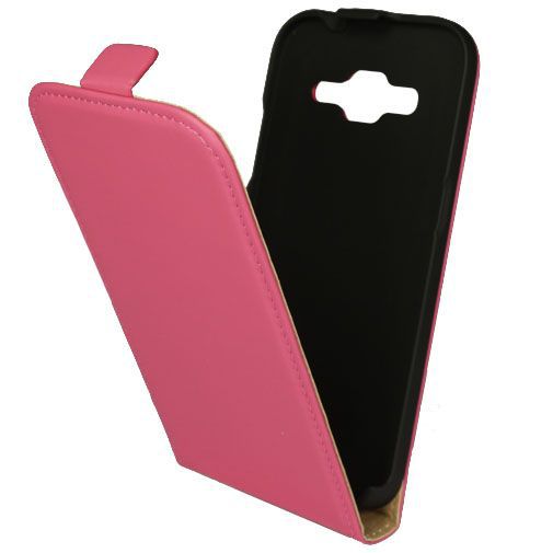 Mobiparts Premium Flip Case Pink Samsung Galaxy Core Prime (VE)