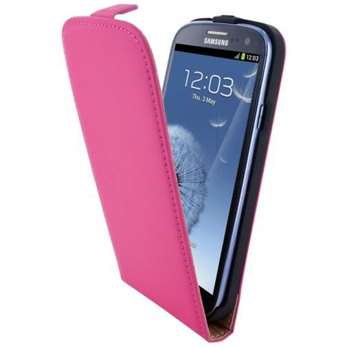 Mobiparts Premium Flip Case Pink Samsung Galaxy S3 (Neo)
