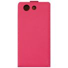 Mobiparts Premium Flip Case Pink Sony Xperia Z3 Compact
