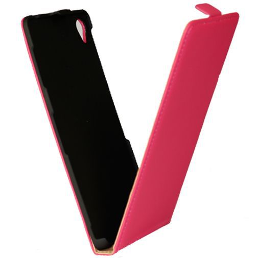 Mobiparts Premium Flip Case Pink Sony Xperia Z3