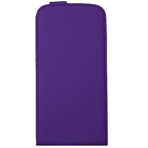 Mobiparts Premium Flip Case Purple Motorola New Moto G