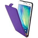 Mobiparts Premium Flip Case Purple Samsung Galaxy A7