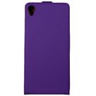 Mobiparts Premium Flip Case Purple Sony Xperia Z3