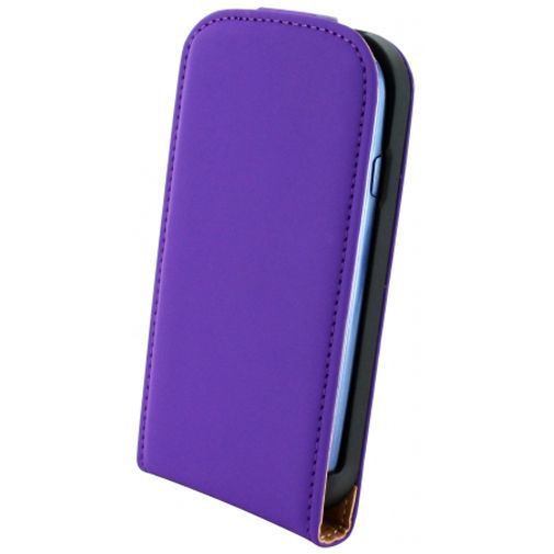 Mobiparts Premium Flip Case Samsung Galaxy S3 Mini (VE) Purple