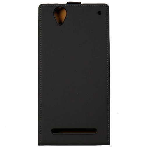 Mobiparts Premium Flip Case Sony Xperia T2 Ultra Black