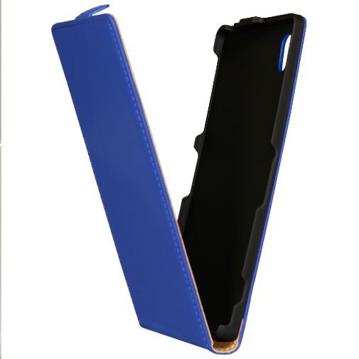 Mobiparts Premium Flip Case Sony Xperia Z1 Blue