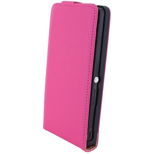 Mobiparts Premium Flip Case Sony Xperia ZR Pink